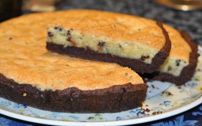 Crostata al cacao con crema frangipane