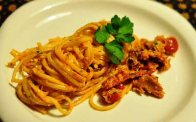 Linguine al kamut con gransoporo