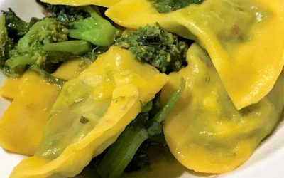 Ravioli di cime di rapa