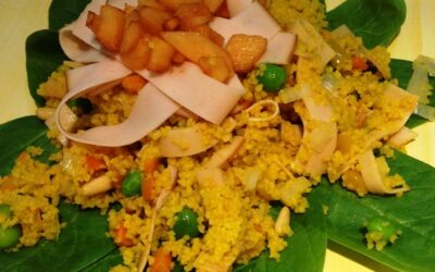 Cous cous allo zafferano con tacchino arrosto Snello, Gusto e Benessere Rovagnati